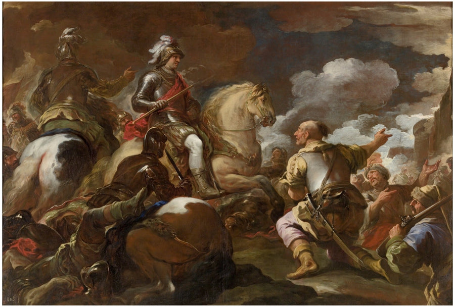 Bir Kalesi'nin Fethi - Luca Giordano