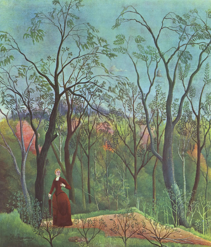 Ormanda Yürüyüş - Henri Rousseau