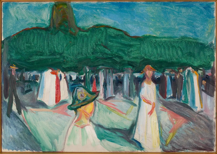 La Promenade - Edvard Munch