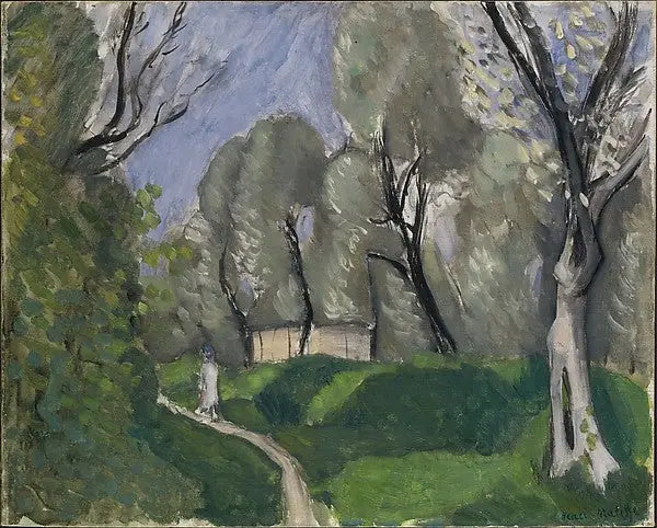 Reproduction du tableau « La Promenade - Henri Matisse » par Alpha Reproduction en peinture à l’huile