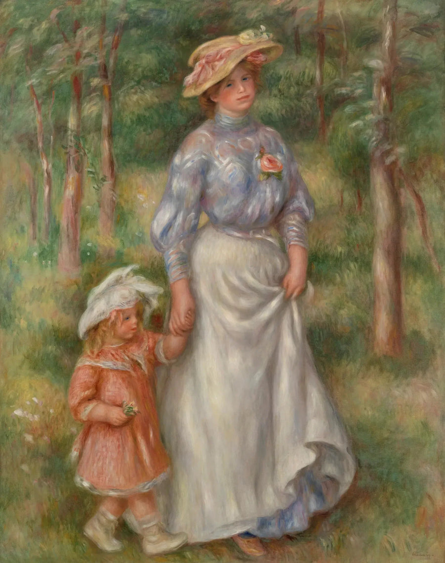 Yürüyüş - Pierre-Auguste Renoir