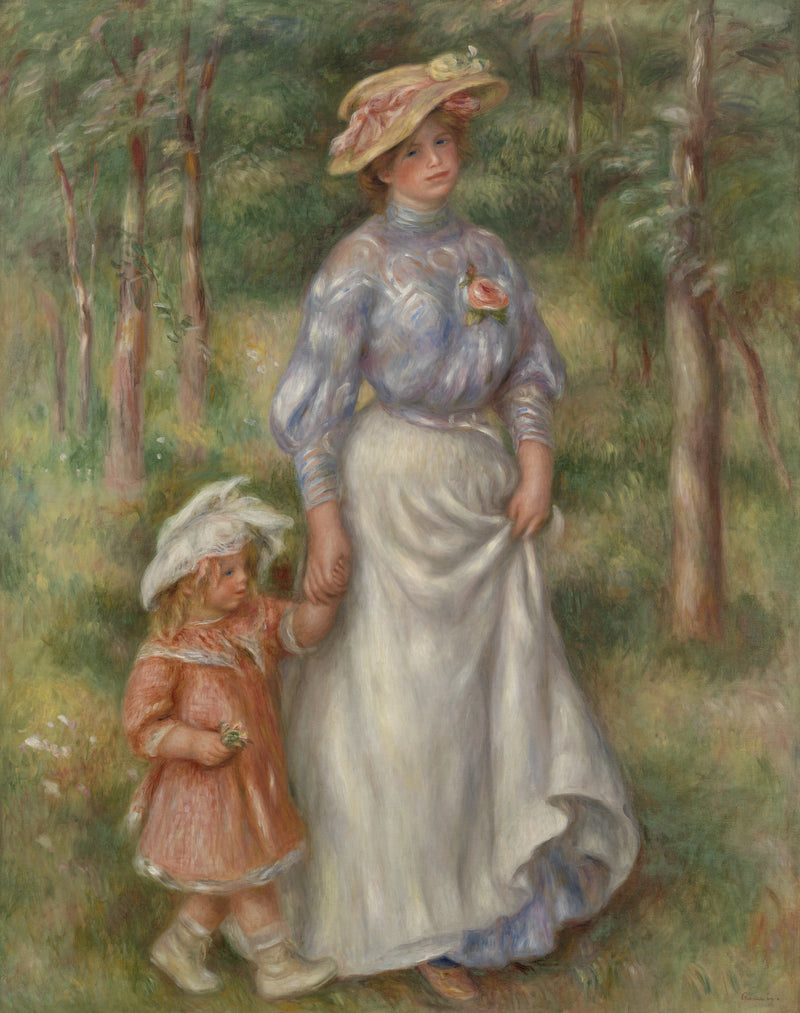 Yürüyüş - Pierre-Auguste Renoir