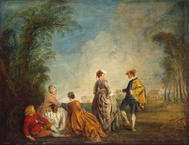 Rahatsız Edici Teklif - Antoine Watteau
