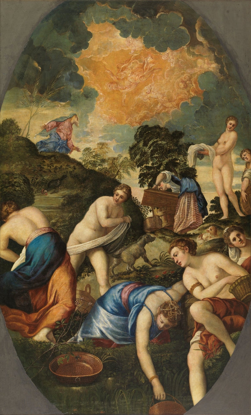 Medyanlı Bakirelerin Arındırılması - Jacopo Tintoretto