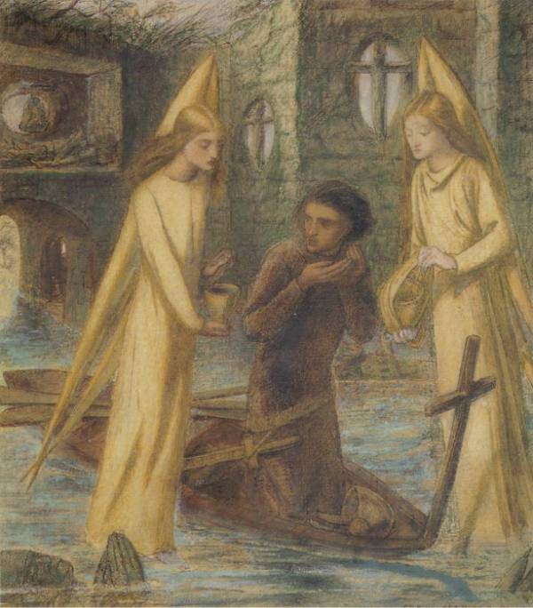 Kutsal Kâse'nin Arayışı - Dante Gabriel Rossetti