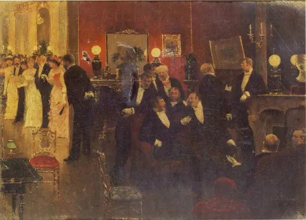 La réception - Jean Béroud
