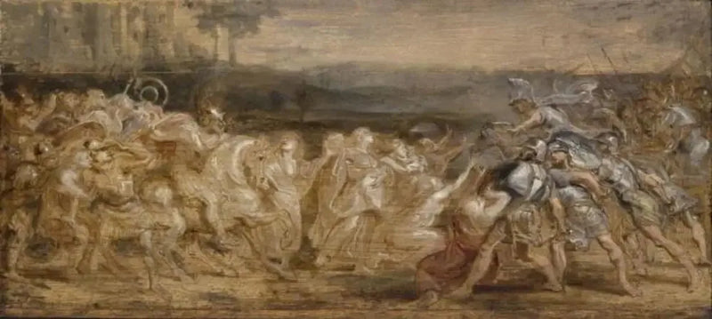 Roma ve Sabinlerin Uzlaşması - Peter Paul Rubens