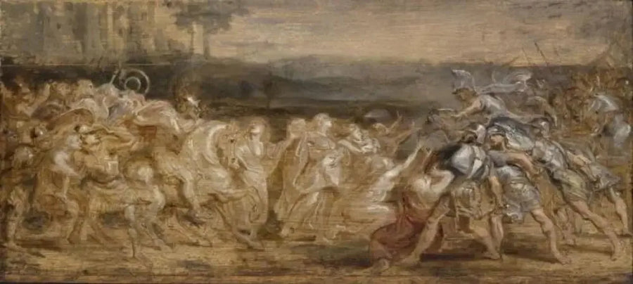 Roma ve Sabinlerin Uzlaşması - Peter Paul Rubens