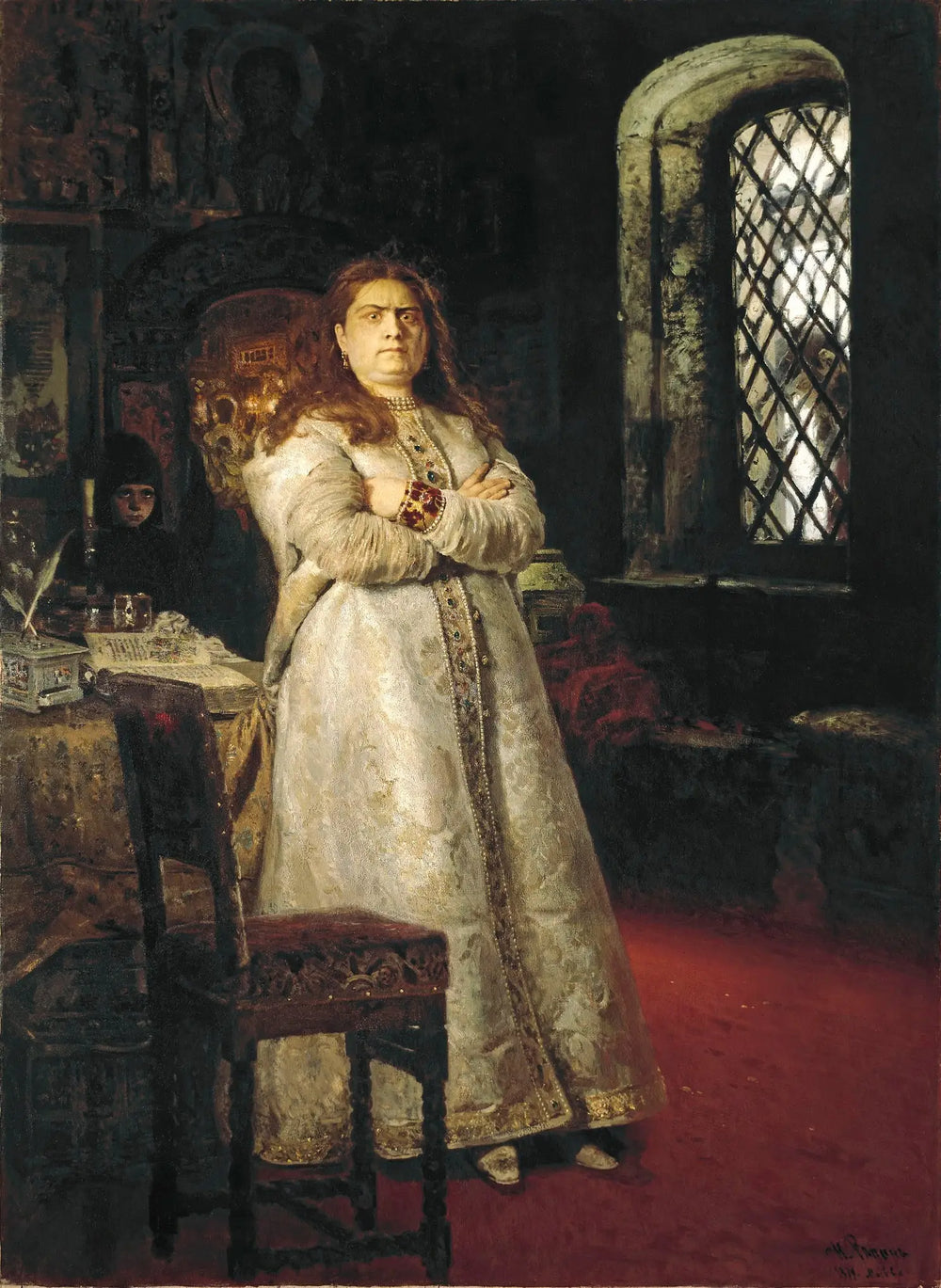 La Régente Sophie - Ilya Repin - Alpha Reproduction