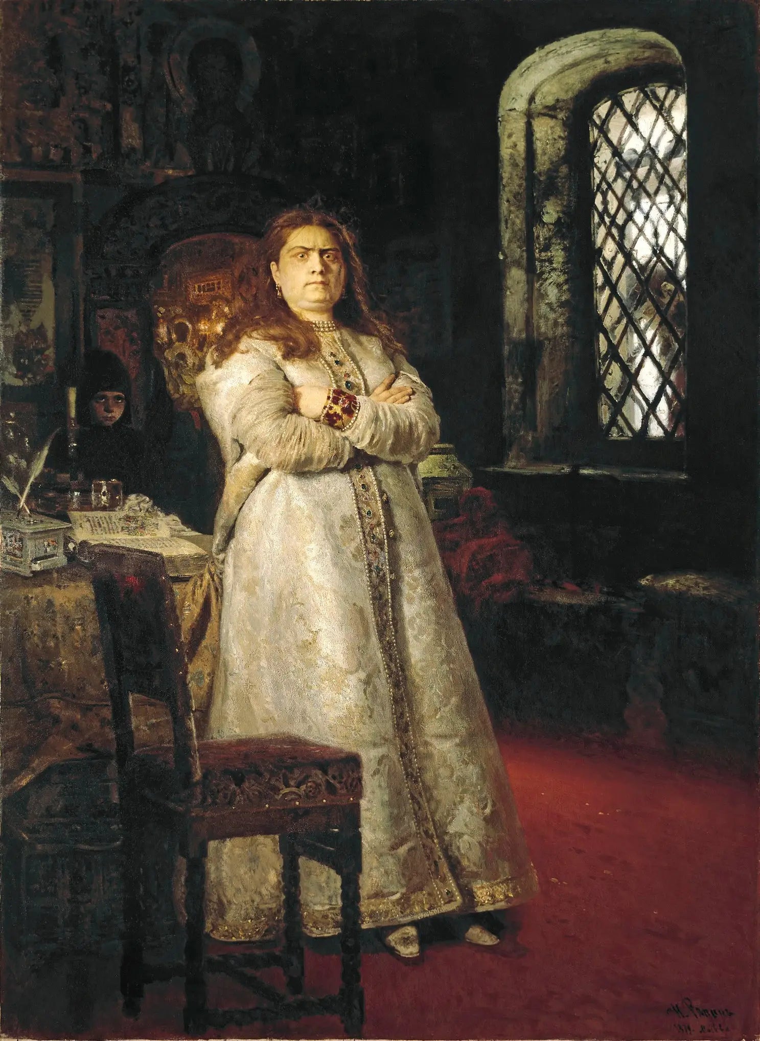 La Régente Sophie - Ilya Repin - Alpha Reproduction
