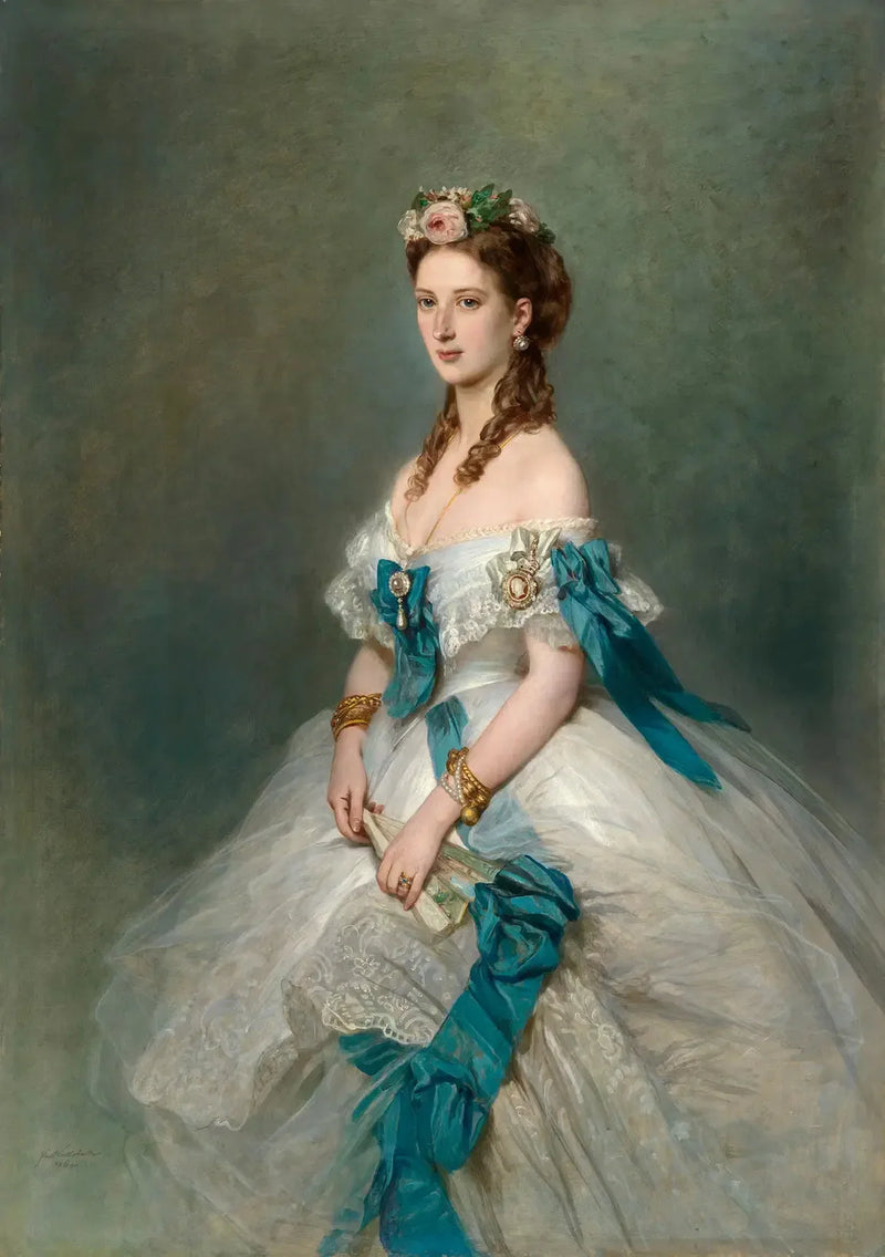 Kraliçe Alexandra (1844-1925) Galler prensesiyken - Franz Xaver Winterhalter