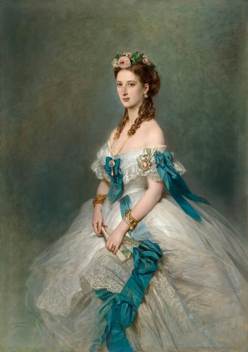 Kraliçe Alexandra (1844-1925) Galler prensesiyken - Franz Xaver Winterhalter