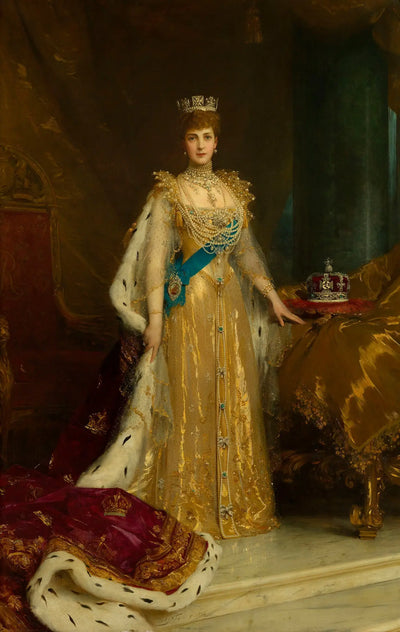 La reine Alexandra (1844-1925) - Luke Fildes - Alpha Reproduction