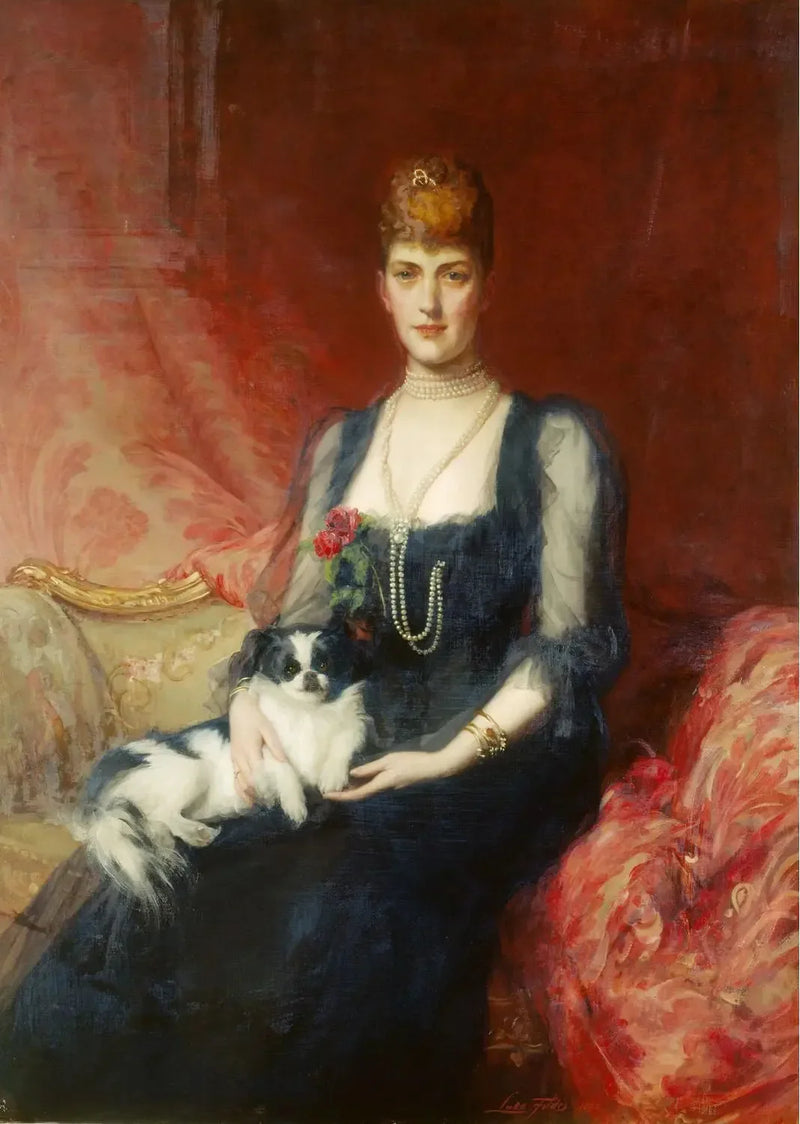 Kraliçe Alexandra, o zamanlar Galler Prensesi - Luke Fildes