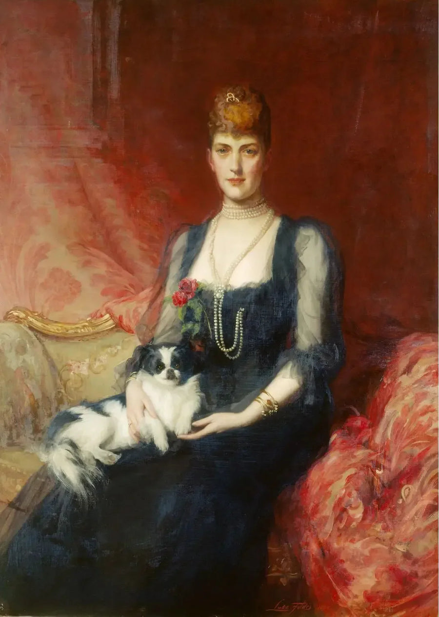 Kraliçe Alexandra, o zamanlar Galler Prensesi - Luke Fildes