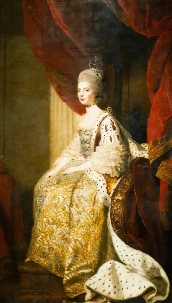 Kraliçe Charlotte (1744–1818) - Joshua Reynolds