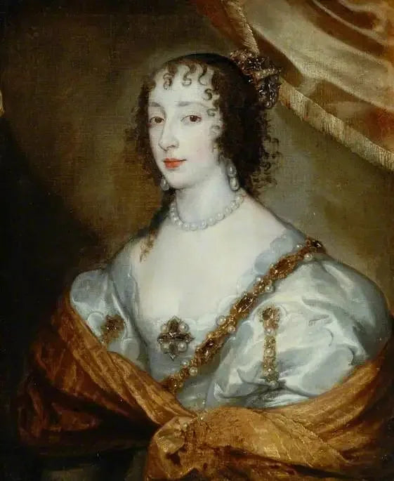 Henriette Marie Kraliçesi (1609–1669) - Antoine van Dyck