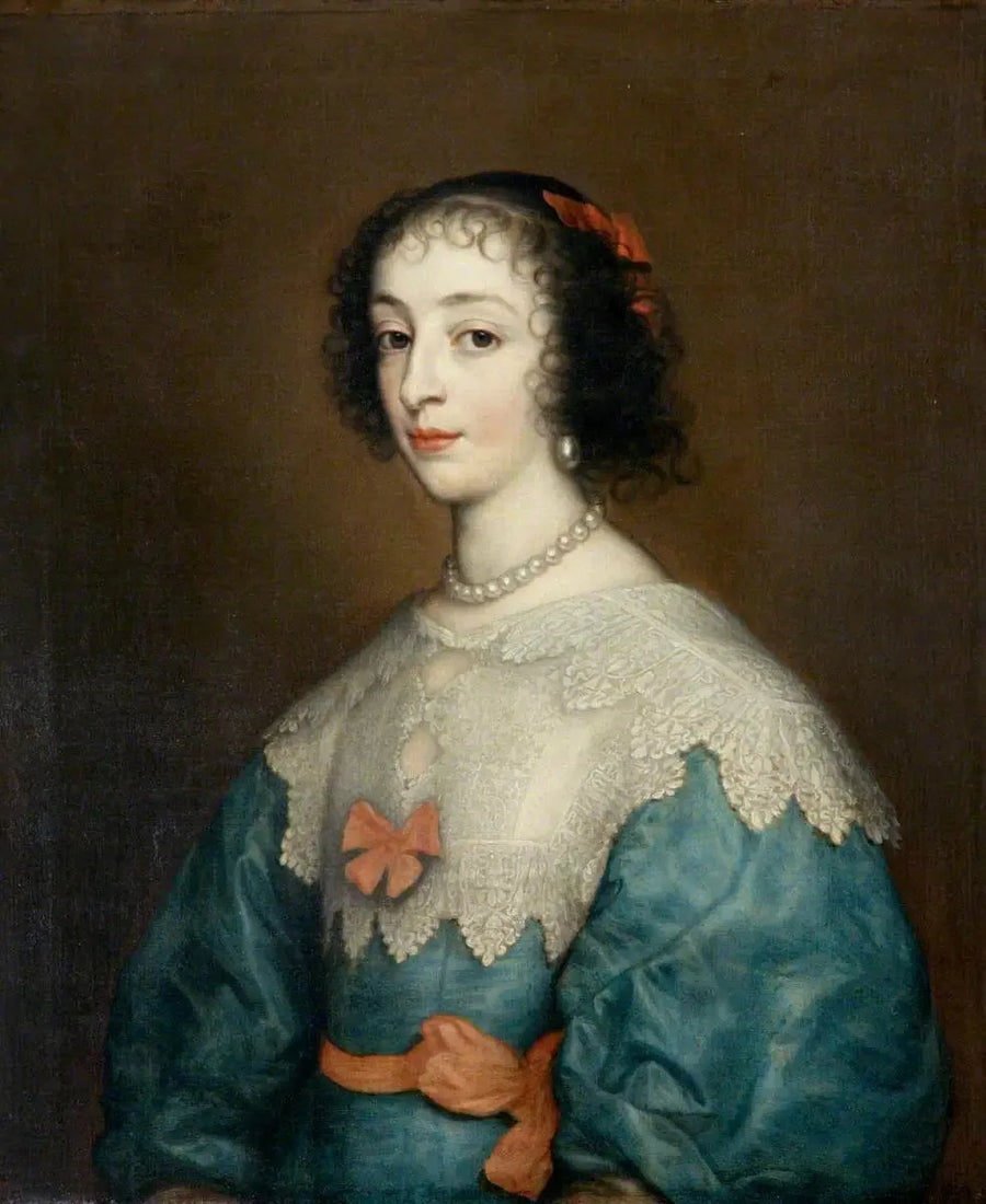 Henriette Marie Kraliçesi (1609–1669) - Antoine van Dyck