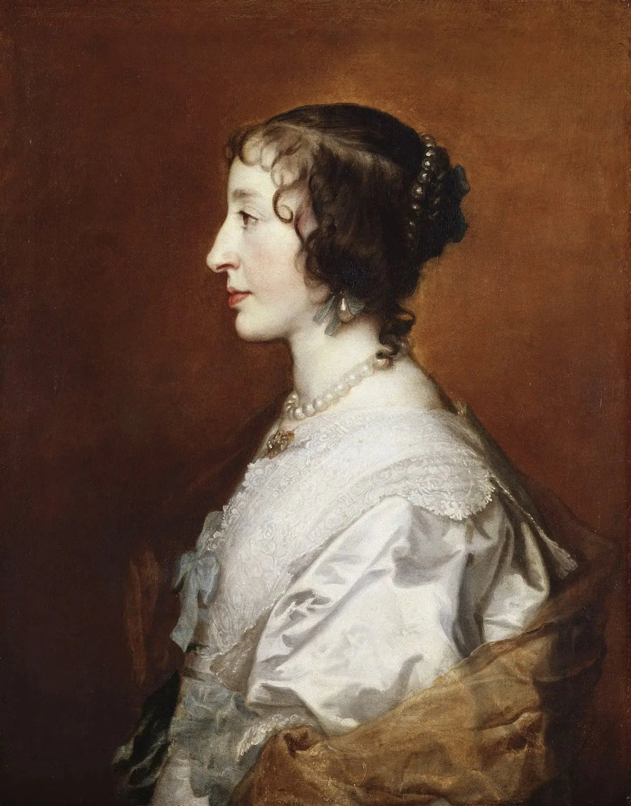 Henriette Marie Kraliçe (1609-1669) - Antoine van Dyck