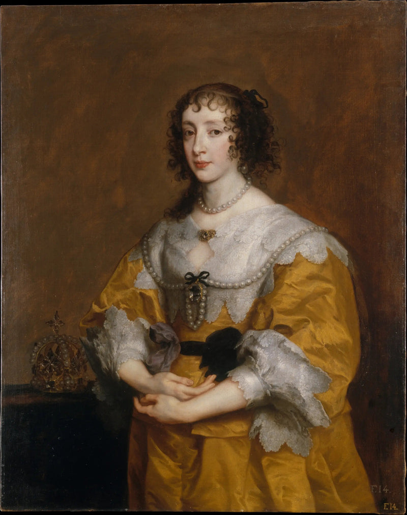 Henriette Marie Kraliçesi - Antoine van Dyck