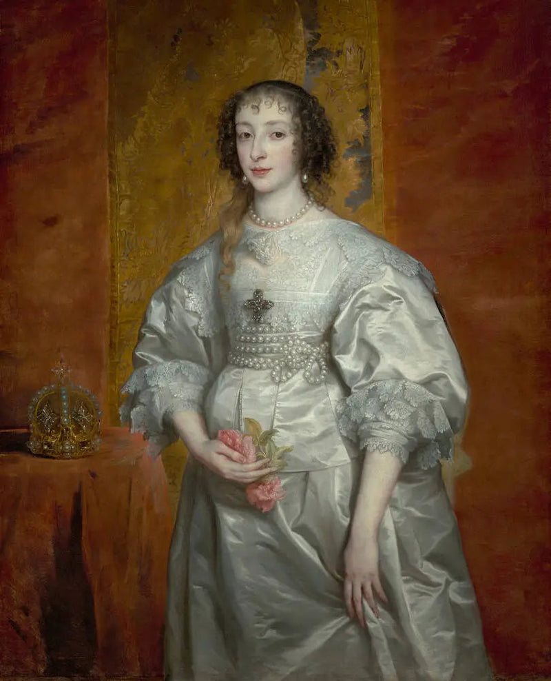 Henriette Marie Kraliçesi - Antoine van Dyck
