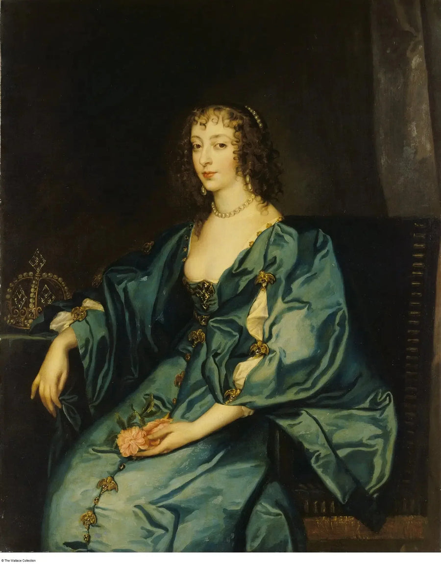 Henriette Marie Kraliçesi - Antoine van Dyck