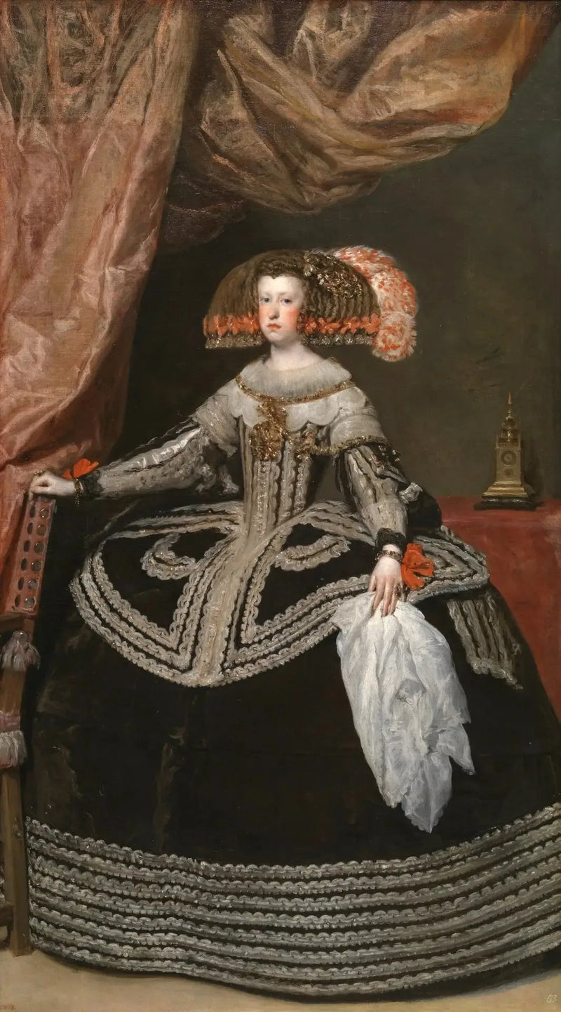 Avusturya Kraliçesi Marianne - Diego Velázquez