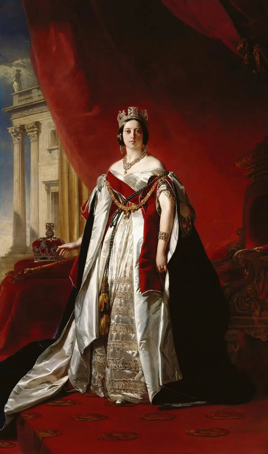 Victoria Kraliçesi (1819-1901) - Franz Xaver Winterhalter