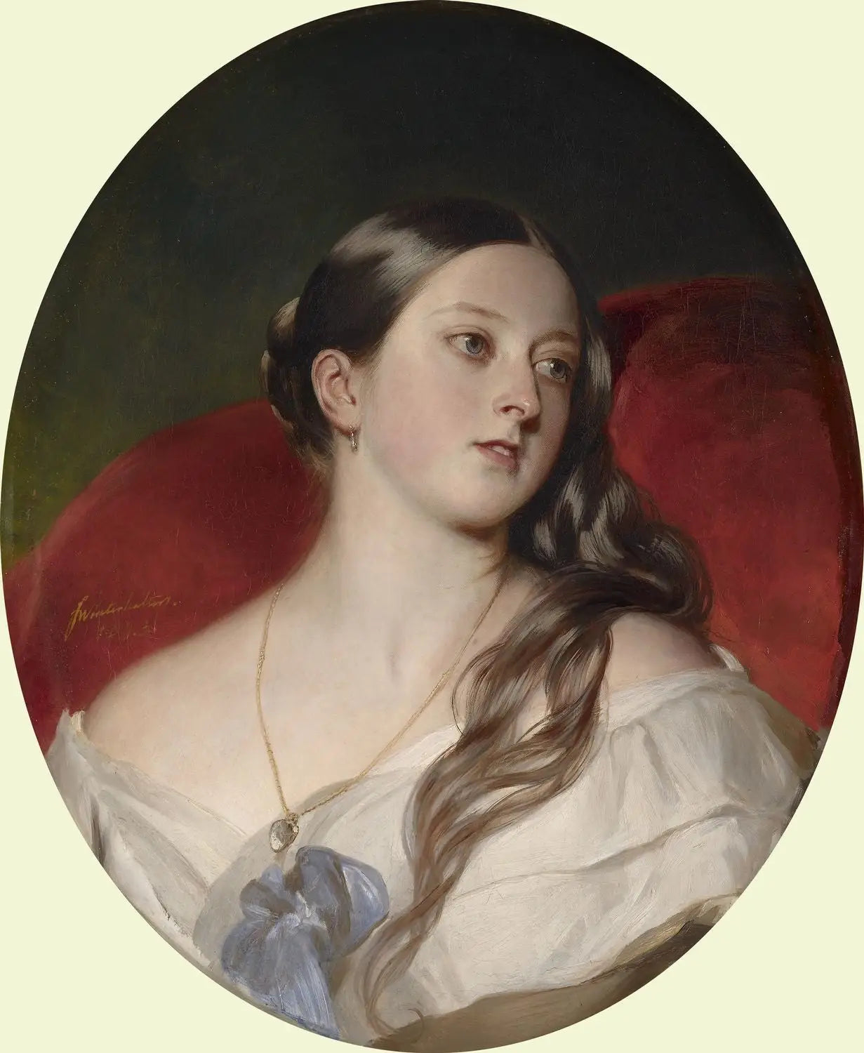 La reine Victoria - Franz Xaver Winterhalter - Alpha Reproduction