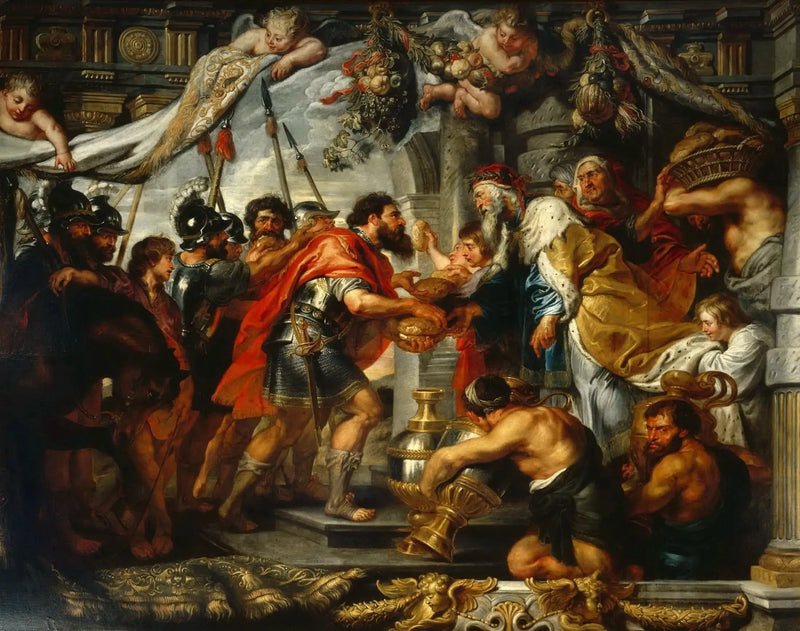 İbrahim ve Melkisedek'in Buluşması - Peter Paul Rubens