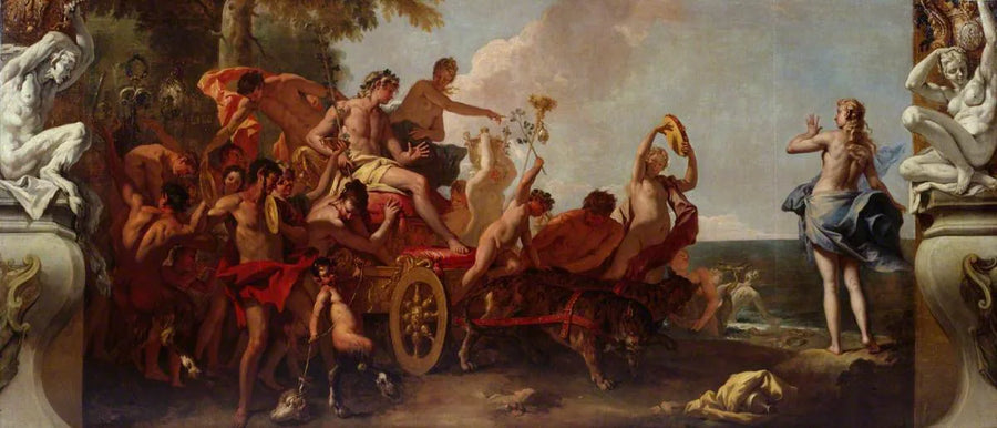 Bakkus ve Ariane'nin Buluşması - Sebastiano Ricci