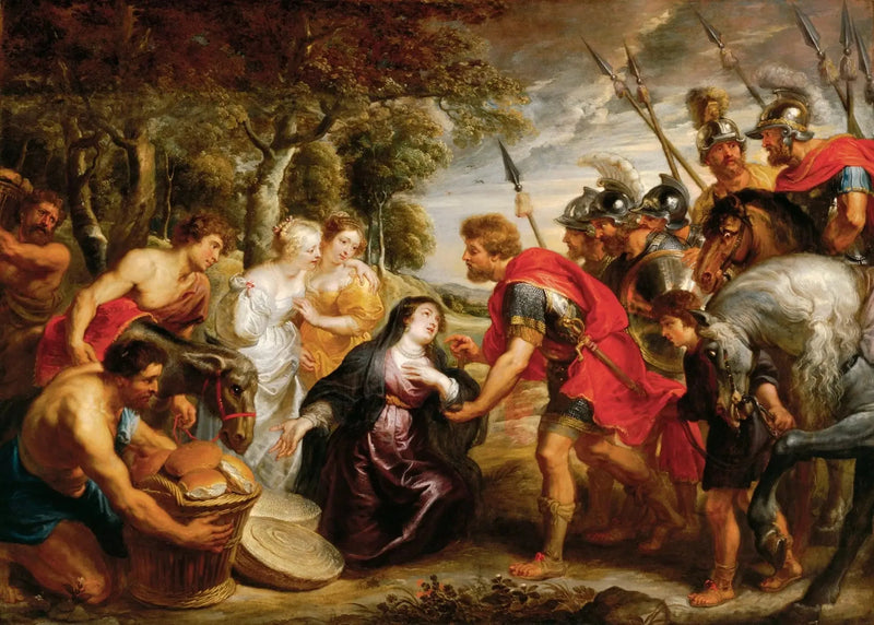 David ve Abigail'in Buluşması - Peter Paul Rubens