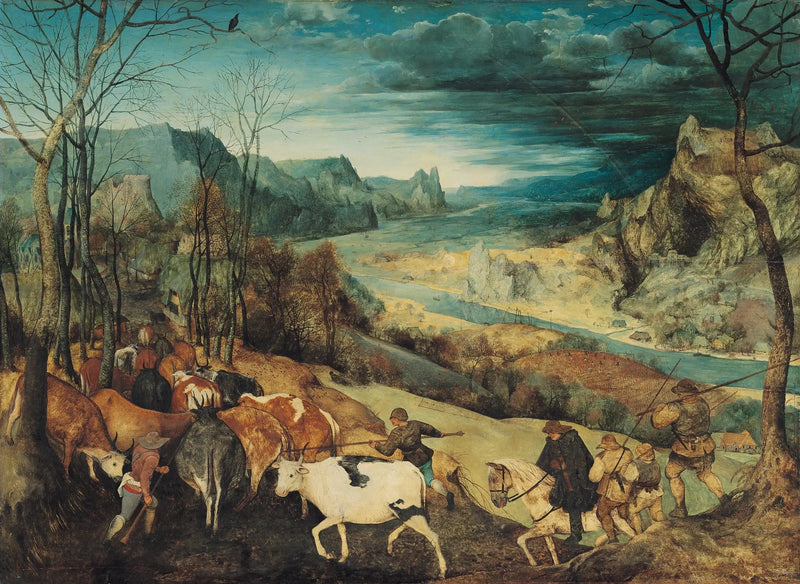 Sürülerin Girişi - Pieter Brueghel the Elder