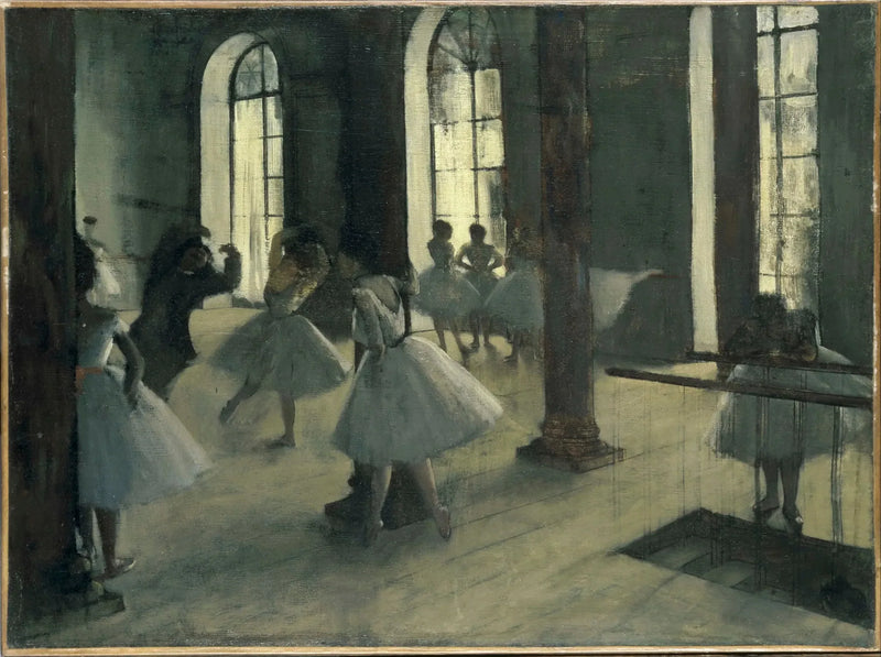 Dansın Saha Tekrarı - Edgar Degas