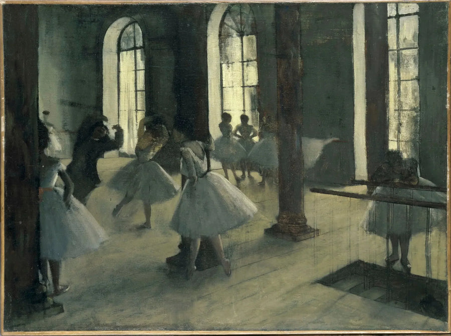 Dansın Saha Tekrarı - Edgar Degas