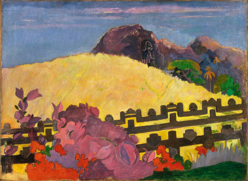 Orada tapınak var - Paul Gauguin