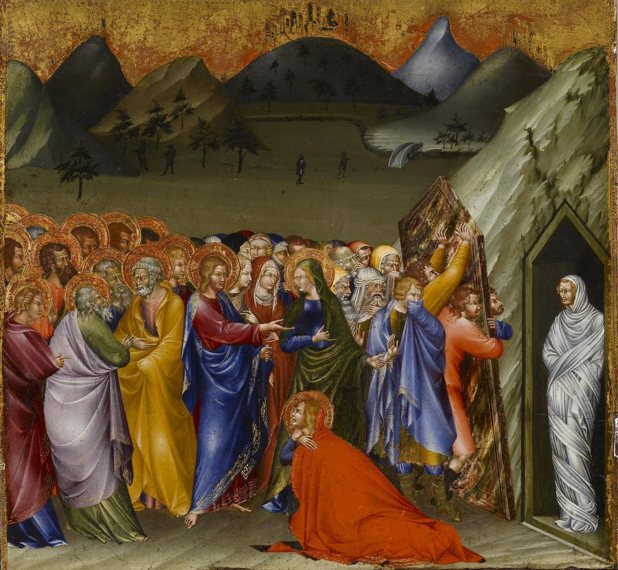 Lazare'nin Dirilişi - Giovanni di Paolo