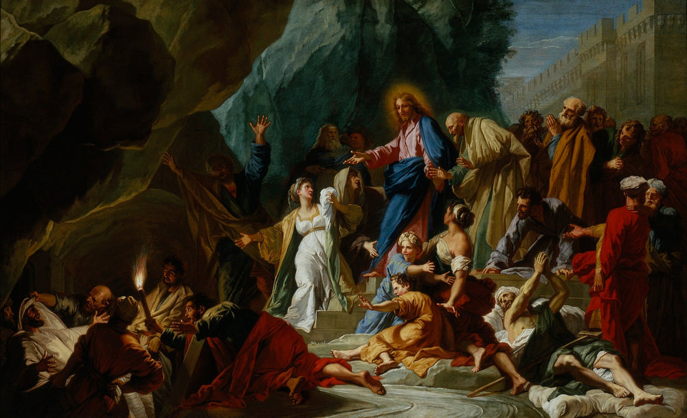 La Résurrection de Lazare - Jean-Baptiste Jouvenet - Alpha Reproduction