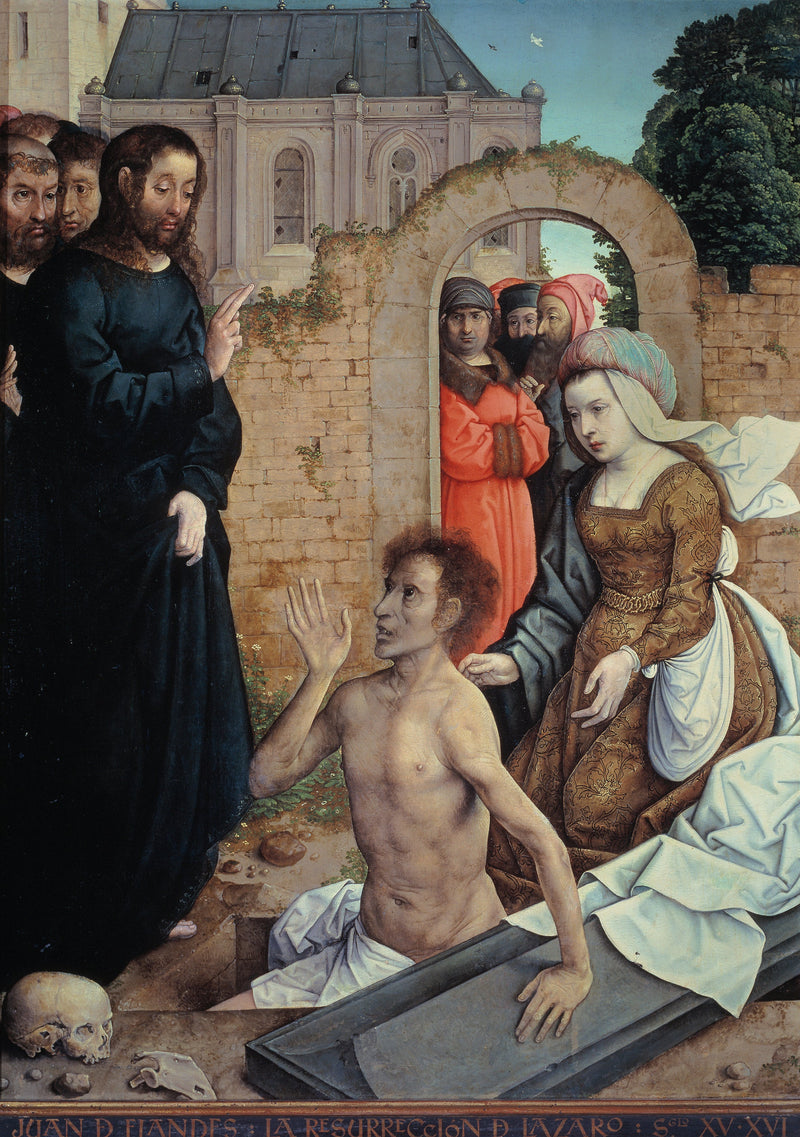 Lazare'nin Dirilişi - Juan de Flandes