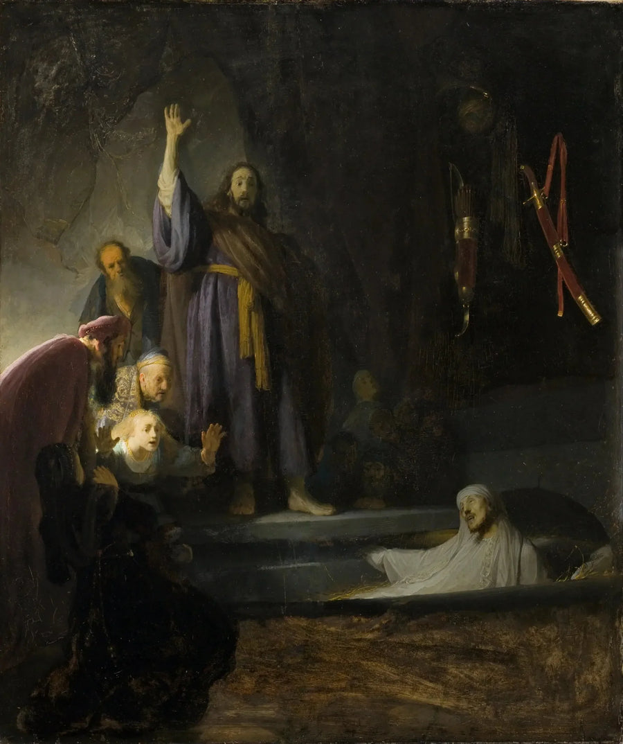Lazarus'un Dirilişi - Rembrandt