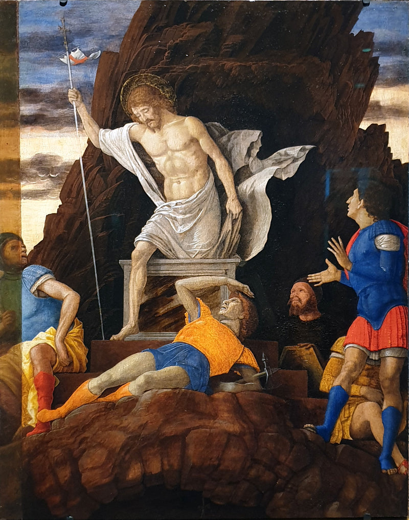 İsa'nın Dirilişi - Andrea Mantegna