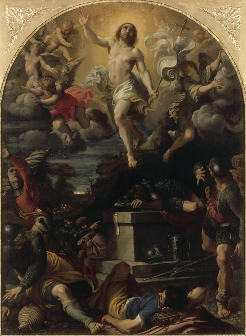 İsa'nın Dirilişi - Annibale Carracci