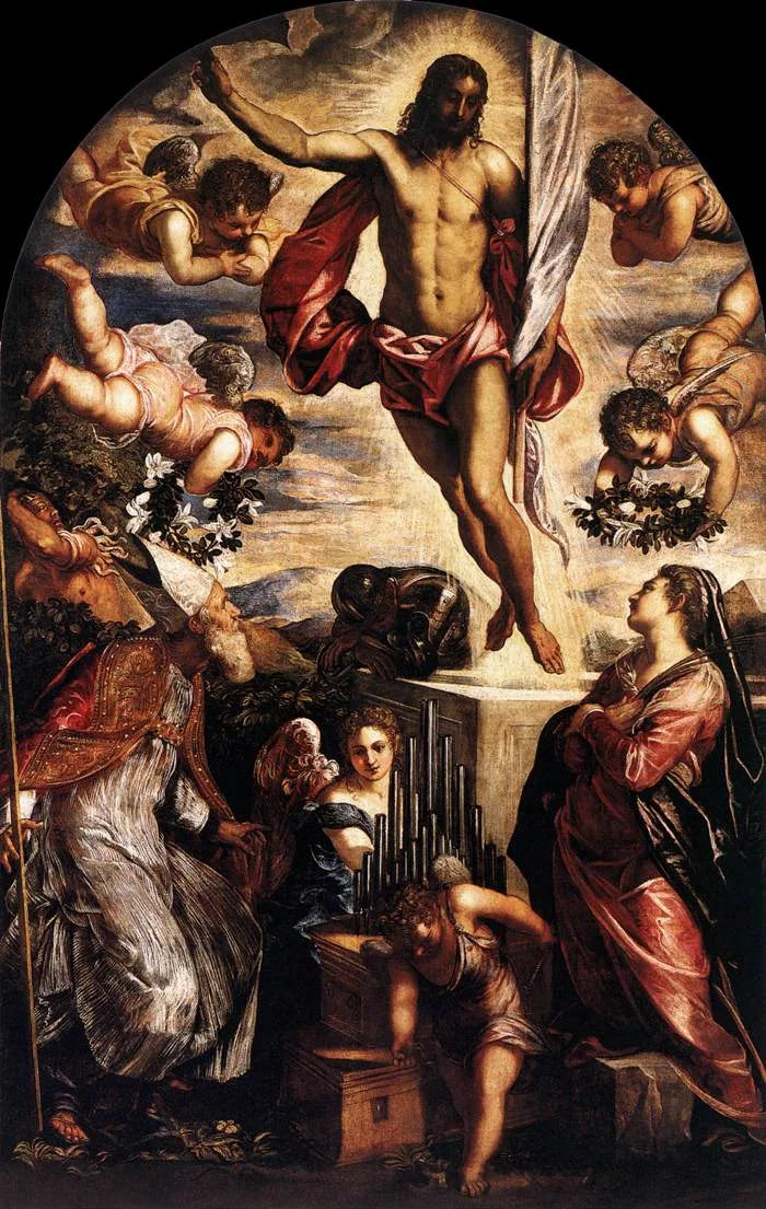 İsa'nın Dirilişi - Jacopo Tintoretto