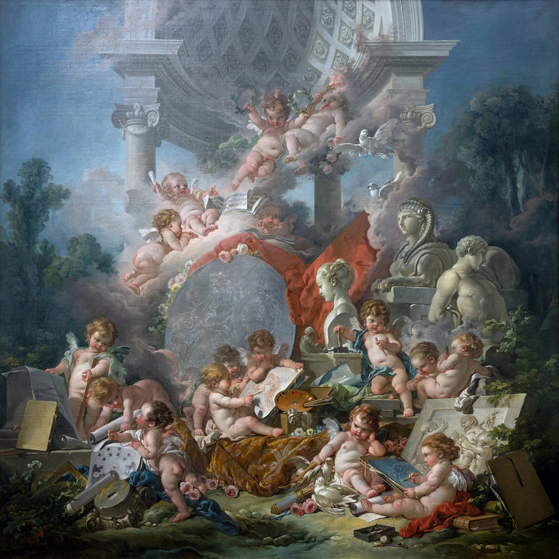 Sanatların Buluşması - François Boucher