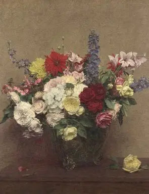 Haziran'ın Pembe Zenginliği - Henri Fantin-Latour
