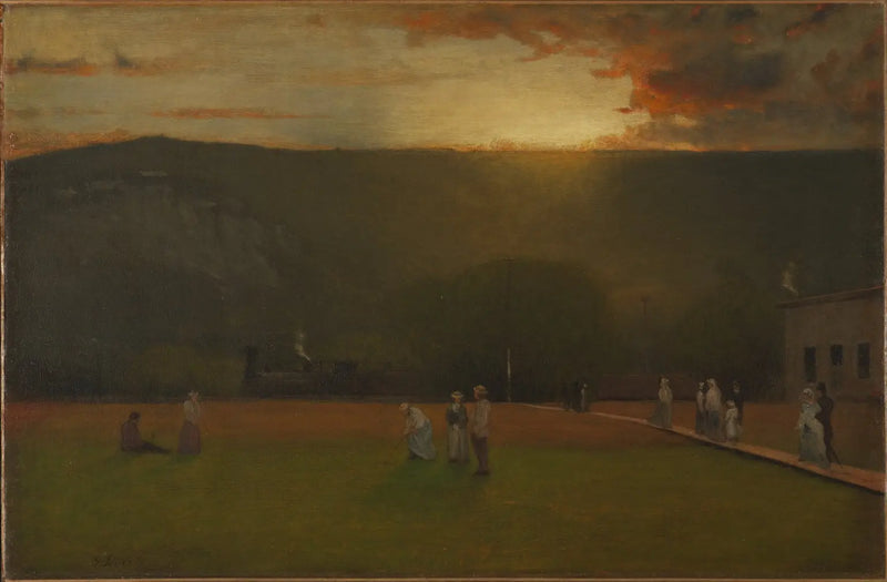 Oyun Disipliniği, Kearsarge Hall, Kuzey Conway, New Hampshire - George Inness