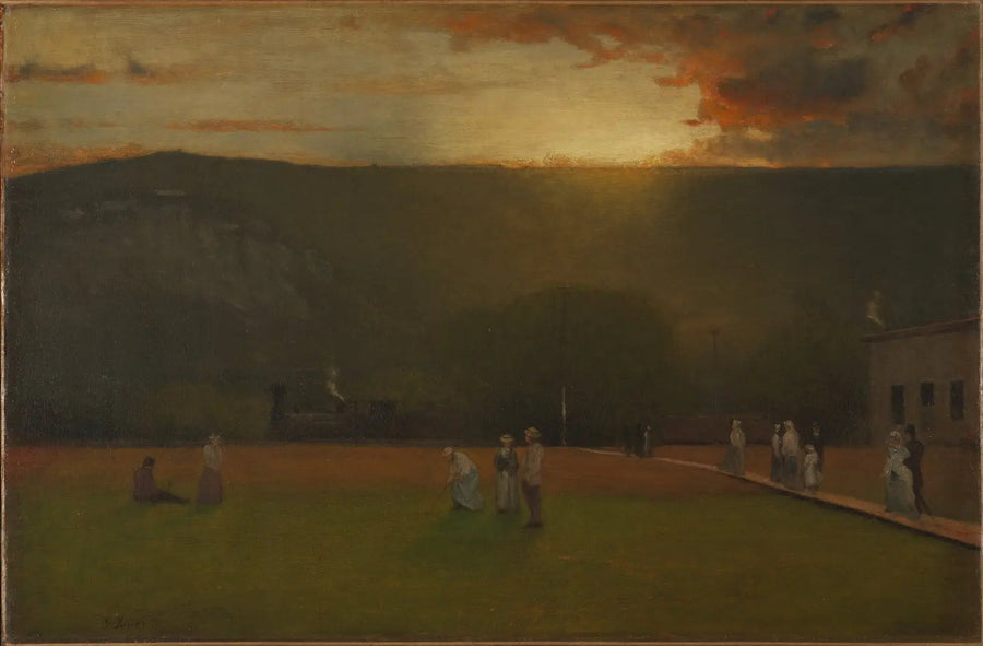 Oyun Disipliniği, Kearsarge Hall, Kuzey Conway, New Hampshire - George Inness
