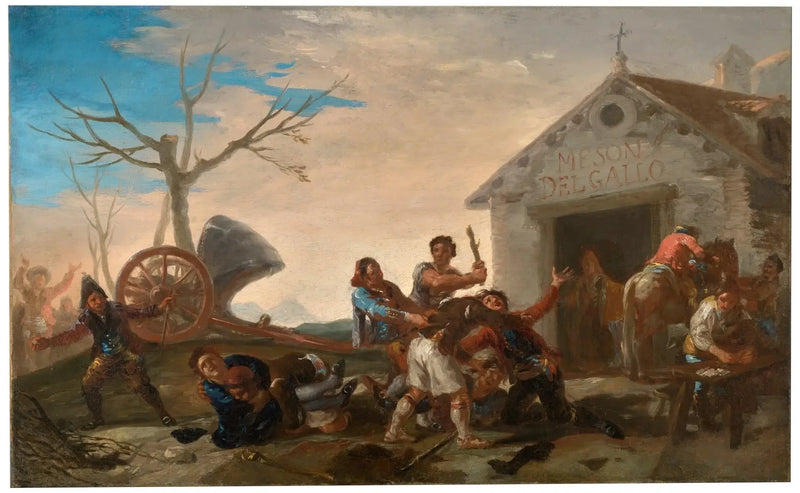 Tavuk Hanı'ndaki Kavga - Francisco de Goya