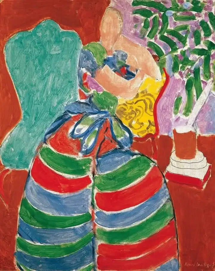 Çizgili Elbise - Henri Matisse
