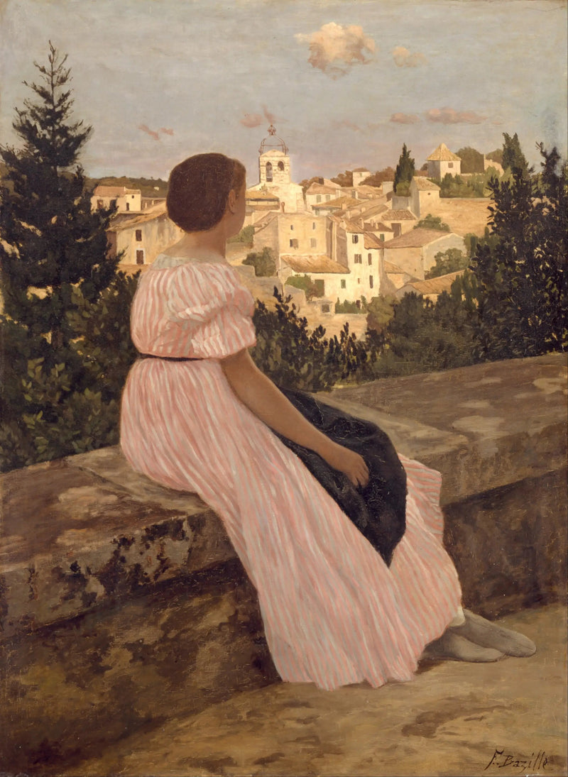 Pembe Elbise - Frédéric Bazille